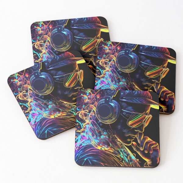 Item preview, Neon DJ artist designed and sold by LoewenDesigns.