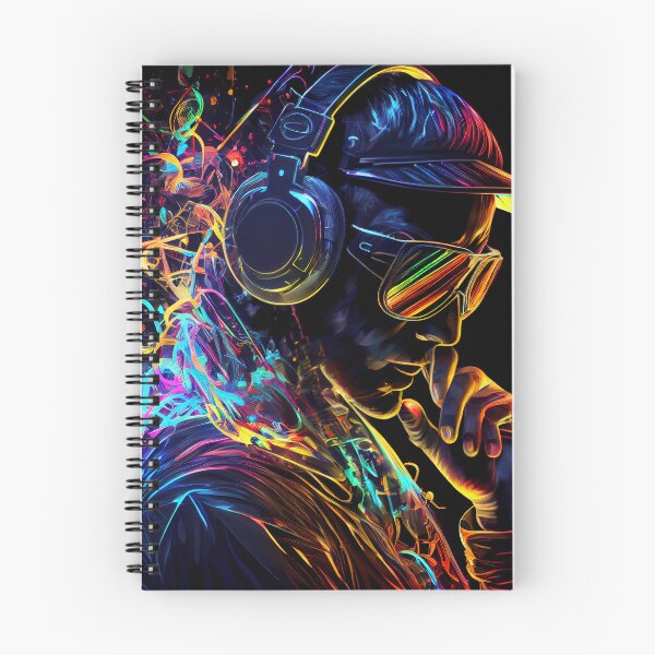 Item preview, Neon DJ artist designed and sold by LoewenDesigns.