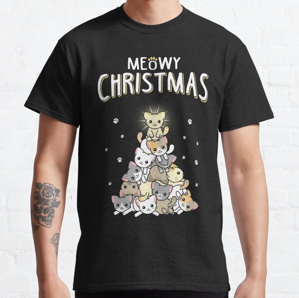 Meowy Christmas Classic T-Shirt