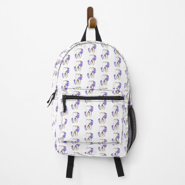 Item preview, Tooth with Purple Flowers - Dental designed and sold by guaka-molly.