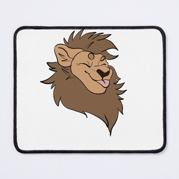 Item preview, lion mascot designed and sold by gerbloblin.