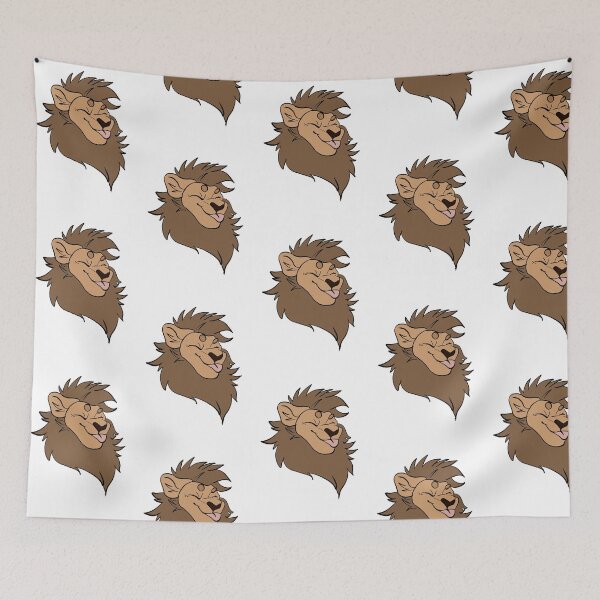 Item preview, lion mascot designed and sold by gerbloblin.