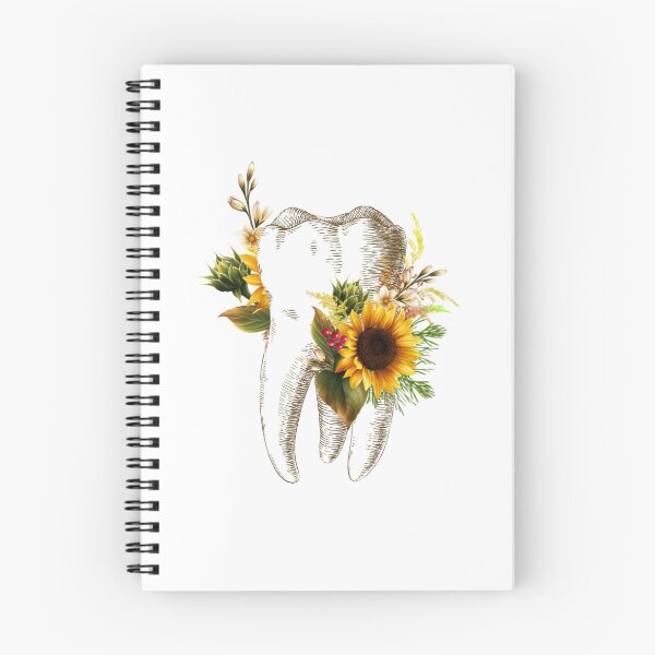 Item preview, Tooth with Sunflowers - Dental designed and sold by guaka-molly.