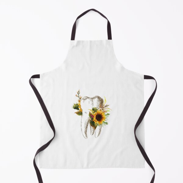 Item preview, Tooth with Sunflowers - Dental designed and sold by guaka-molly.