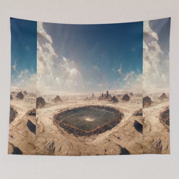 Item preview, Planet Warz - Desert of P - Black Field "Planet Sportzone 03" designed and sold by Brazz Official.