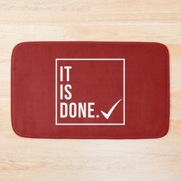 Item preview, It Is DONE. Checkmark! designed and sold by Thewelllife.
