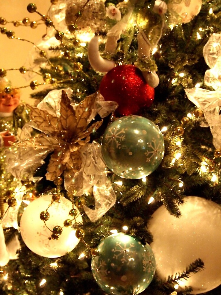 Christmas Decorations on the Tree by douglasewelch
