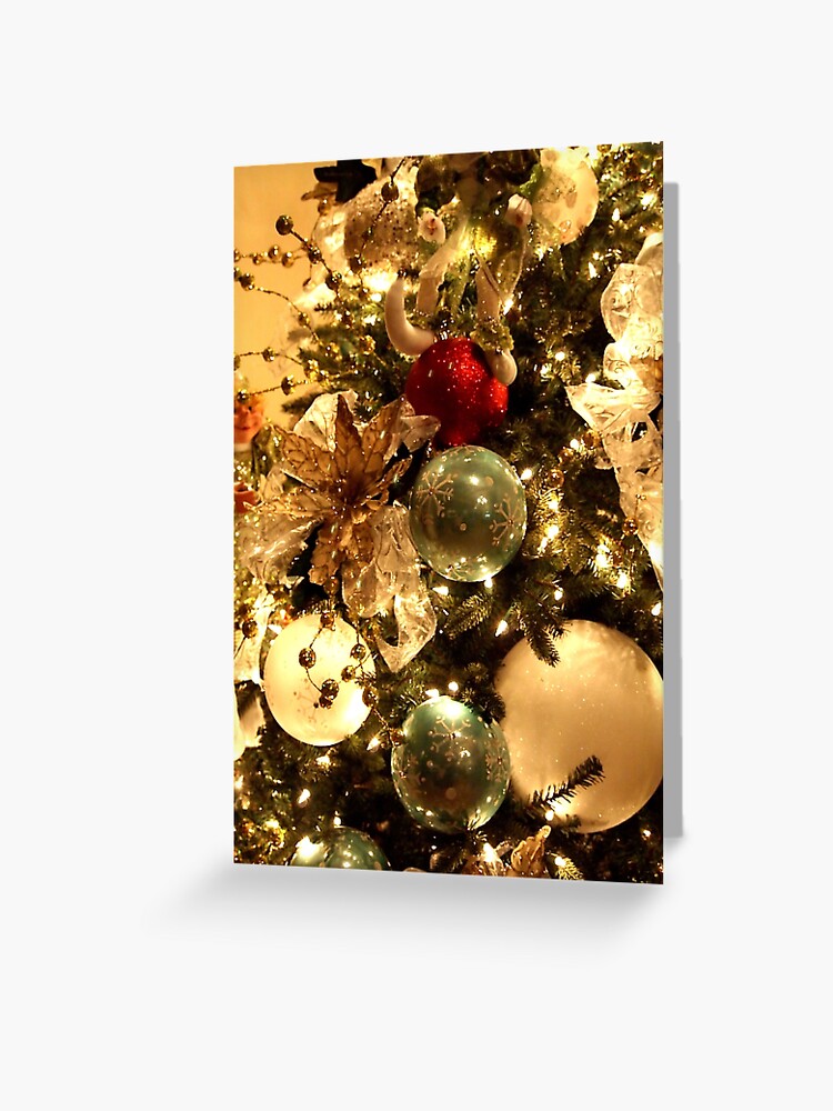 Thumbnail 1 of 2, Greeting Card, Christmas Decorations on the Tree designed and sold by douglasewelch.