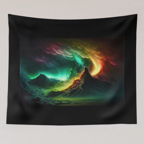 Item preview, Aurora Borealis Green designed and sold by ParadiseSlice.