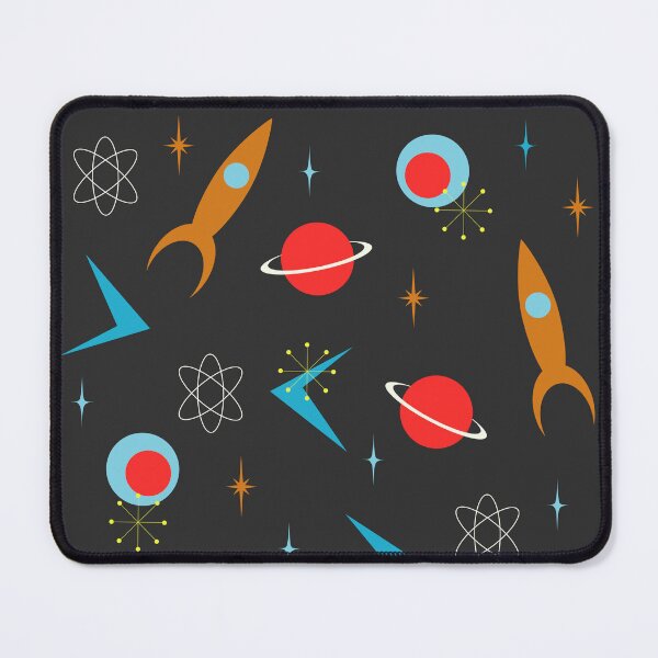 Item preview, Atomic Space Age Rockets, Mid-Century Modern designed and sold by Jenna McCarter Patchett.