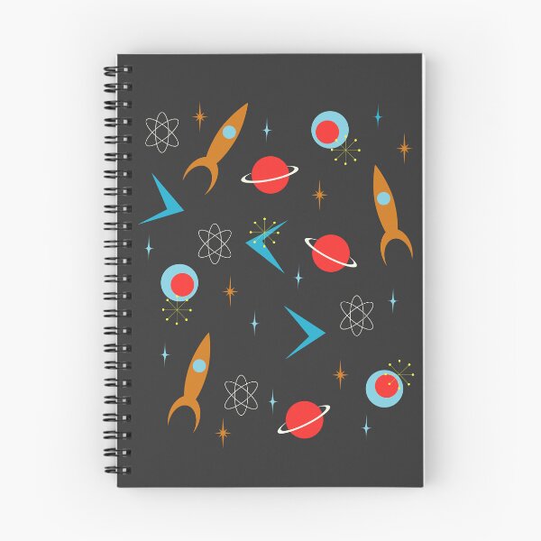 Item preview, Atomic Space Age Rockets, Mid-Century Modern designed and sold by Jenna McCarter Patchett.