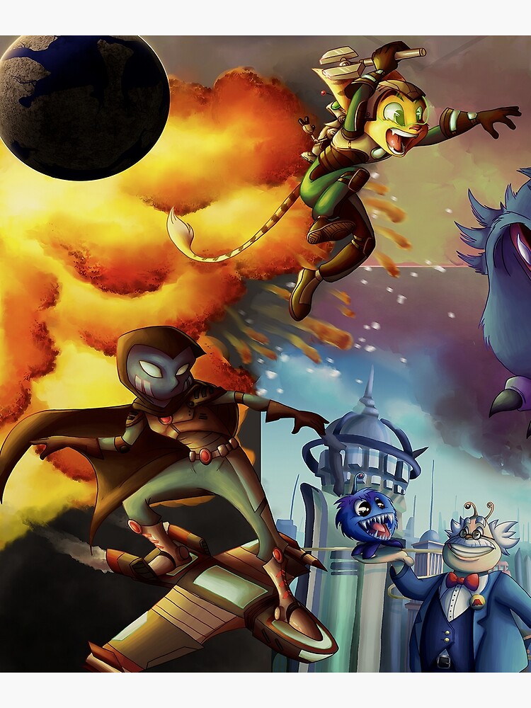 Ratchet & Clank: Going Commando Poster Gaming Posters 4 