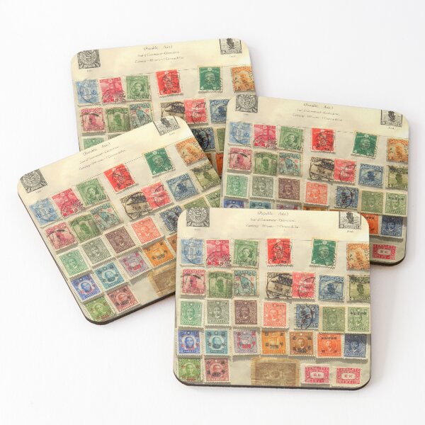 Item preview, Old Stamps from China designed and sold by wiggyofipswich.