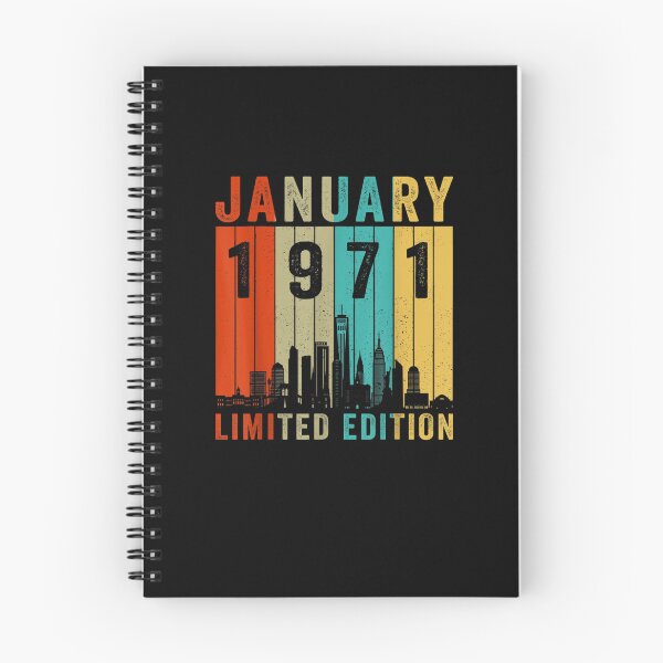 Item preview, Vintage January 1971 Limited Edition 52nd Birthday Boys Men designed and sold by M7MED12.