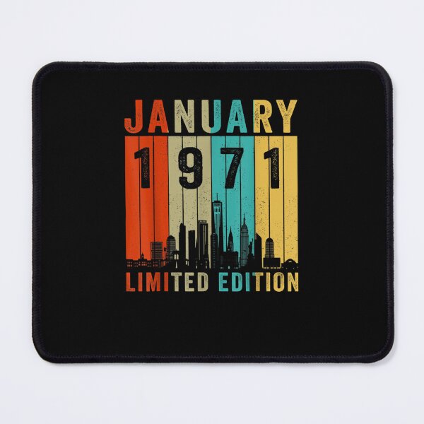 Item preview, Vintage January 1971 Limited Edition 52nd Birthday Boys Men designed and sold by M7MED12.