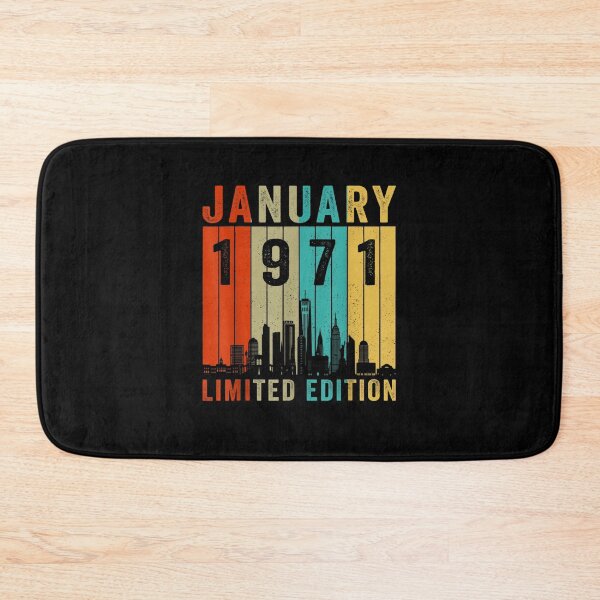Item preview, Vintage January 1971 Limited Edition 52nd Birthday Boys Men designed and sold by M7MED12.