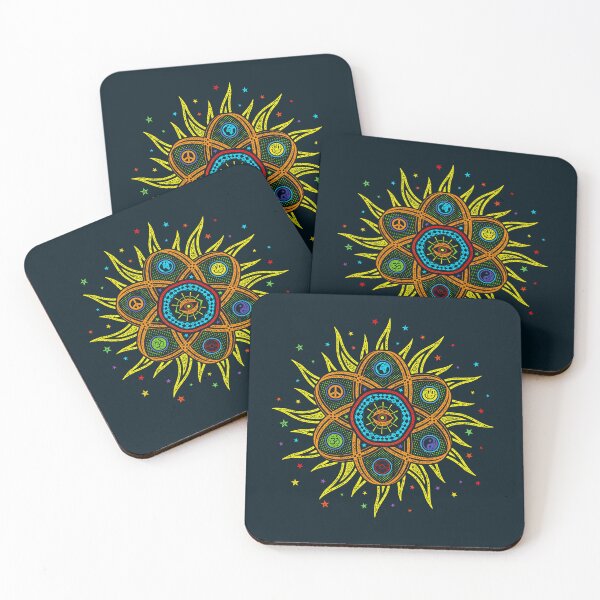 Item preview, Rave Mandala designed and sold by sunsetgraphics.