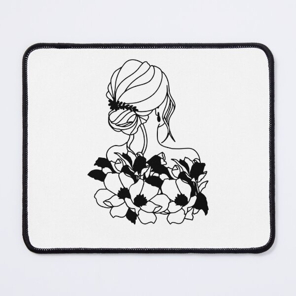 Item preview, Simple flower women designed and sold by Aminesnip.