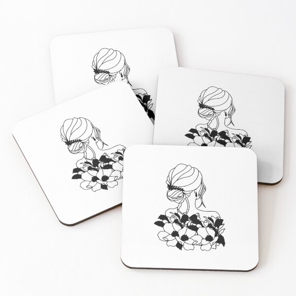 Item preview, Simple flower women designed and sold by Aminesnip.