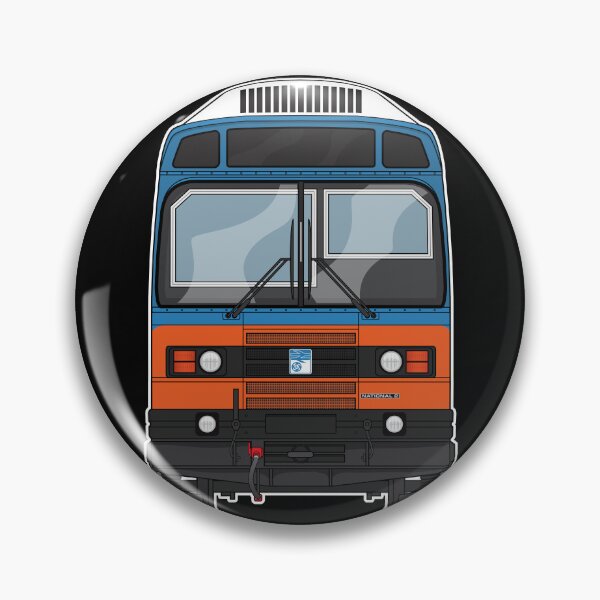 Item preview, BRE Leyland National RAILBUS R3 Northern Ireland 80s Retro Illustration designed and sold by BFXIII.