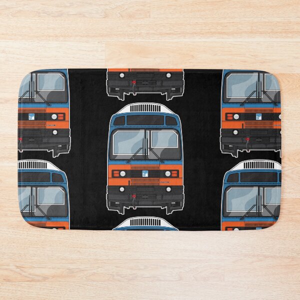 Item preview, BRE Leyland National RAILBUS R3 Northern Ireland 80s Retro Illustration designed and sold by BFXIII.