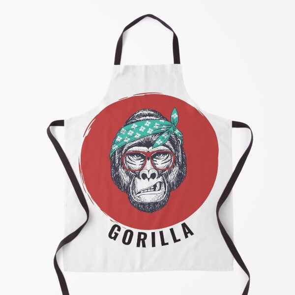 Item preview, Gorilla Guerrilla with Red Circle designed and sold by qawistz.