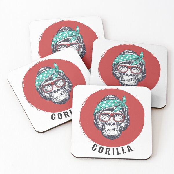 Item preview, Guerrilla gorila con círculo rojo designed and sold by qawistz.