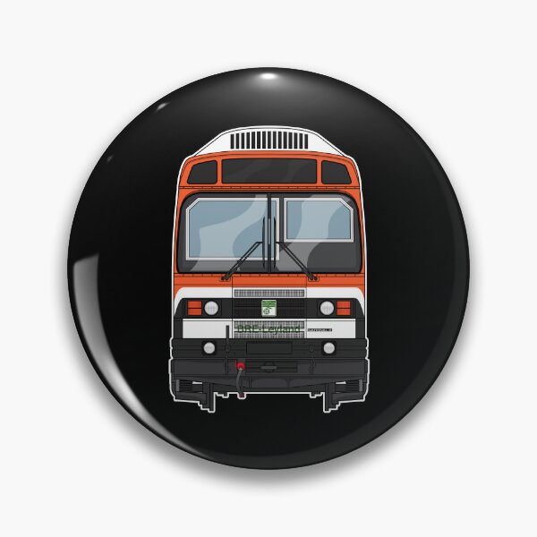 Item preview, BRE Leyland National RAILBUS R3 RDB977020 80s Retro Illustration designed and sold by BFXIII.