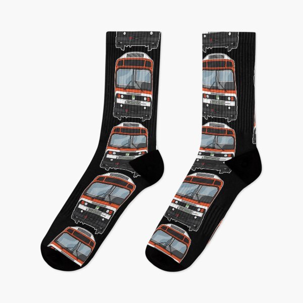 Item preview, BRE Leyland National RAILBUS R3 RDB977020 80s Retro Illustration designed and sold by BFXIII.