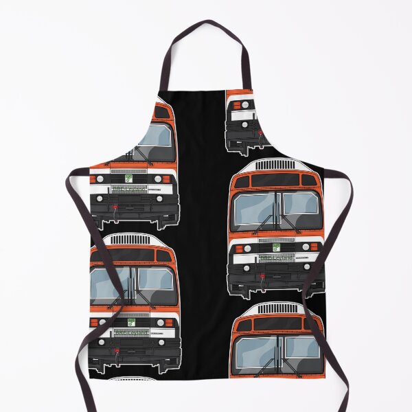 Item preview, BRE Leyland National RAILBUS R3 RDB977020 80s Retro Illustration designed and sold by BFXIII.