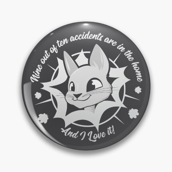 Item preview, Crazy Cat Disaster Cat Meme Kitten Lover T-shirt Mug Stickers designed and sold by Creatrick.