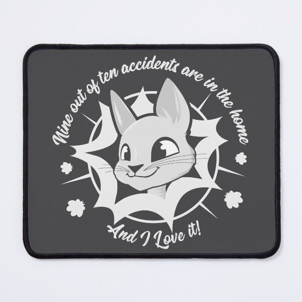 Item preview, Crazy Cat Disaster Cat Meme Kitten Lover T-shirt Mug Stickers designed and sold by Creatrick.