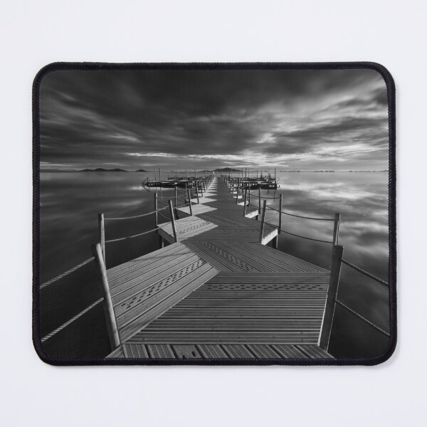 Item preview, Footbridge in the Mar Menor B&W designed and sold by ser-y-star.