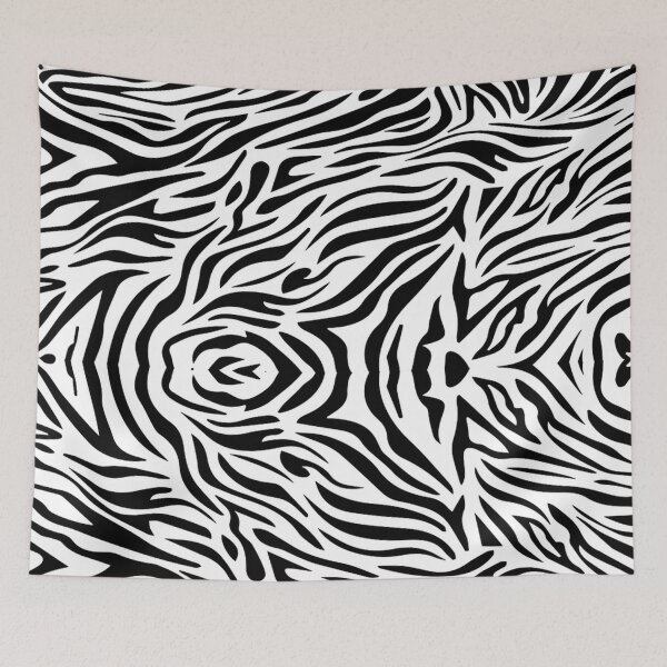 Item preview, Elegant Zebra Black and white Animal pattern Print designed and sold by Karam Barakat.