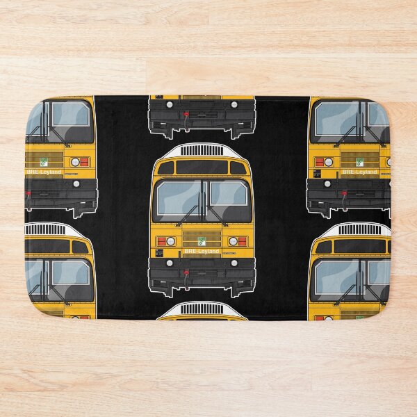 Item preview, BRE Leyland National RAILBUS R3 80s Retro Illustration designed and sold by BFXIII.