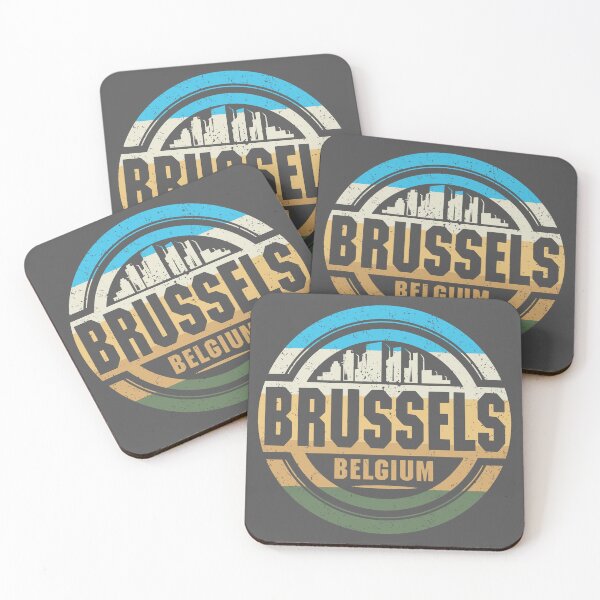Aperçu de l'œuvre Bruxelles, Belgique créée et vendue par studio838.
