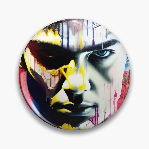 Item preview, colorful portrai color splash art  designed and sold by Design Repo.
