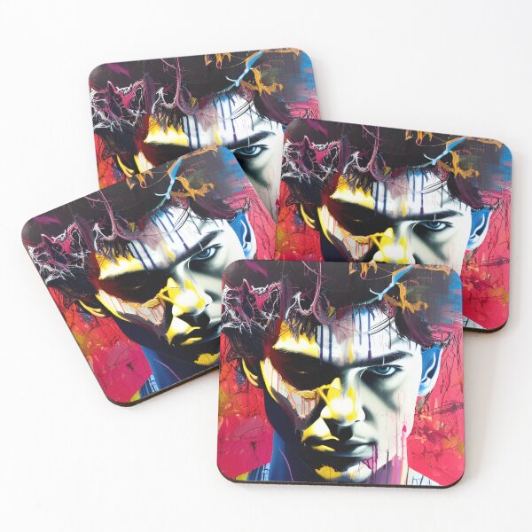 Item preview, colorful portrai color splash art  designed and sold by Design Repo.