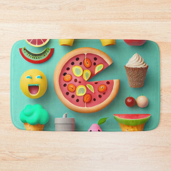 Item preview, Fun Food Collection Clay Digital Painting designed and sold by CodeAndColors.
