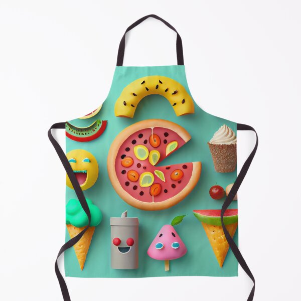 Item preview, Fun Food Collection Clay Digital Painting designed and sold by CodeAndColors.