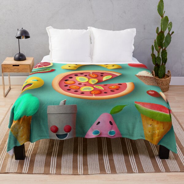 Item preview, Fun Food Collection Clay Digital Painting designed and sold by CodeAndColors.