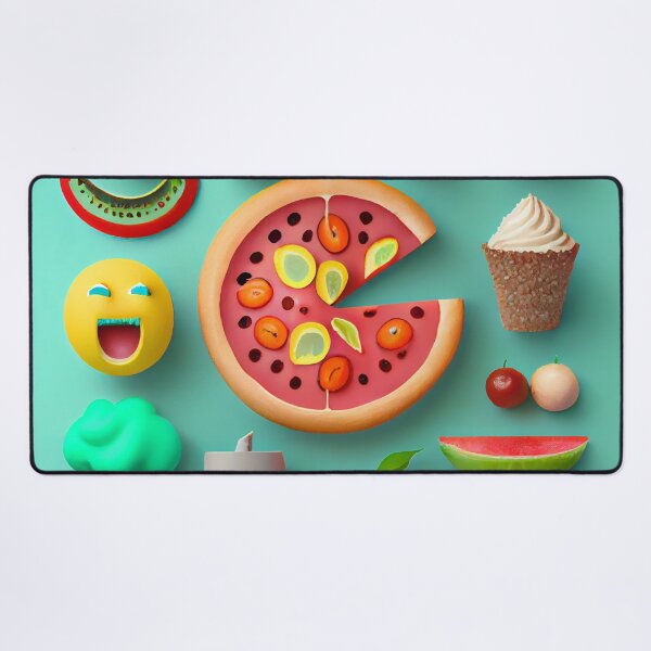 Item preview, Fun Food Collection Clay Digital Painting designed and sold by CodeAndColors.