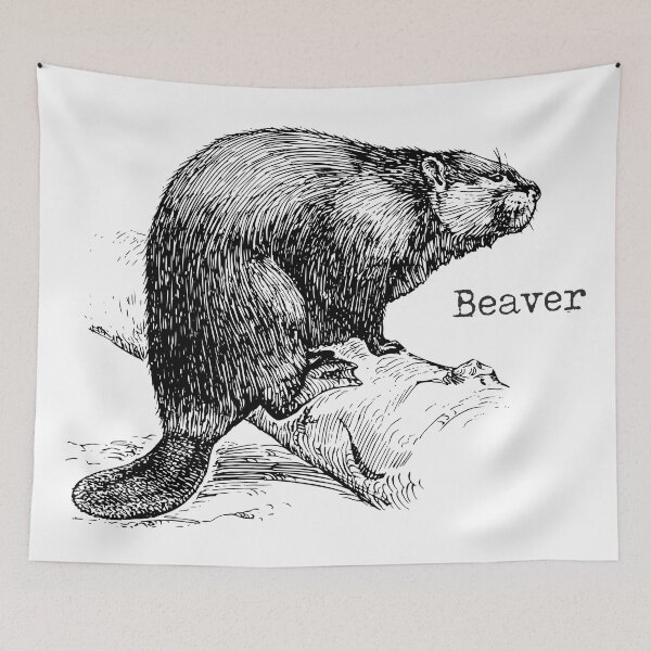 Item preview, Just a beaver designed and sold by goatboyjr.