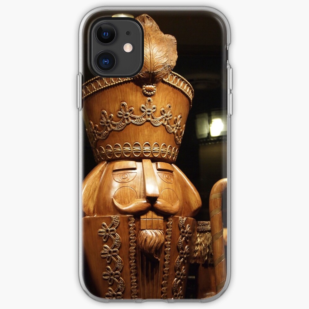 Wooden Nutcracker for Christmas 2 iPhone Case & Cover
