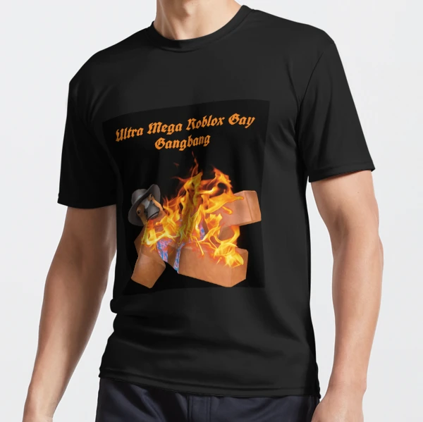 Ultra Mega Roblox Gay Gangbang Active T-Shirt for Sale by