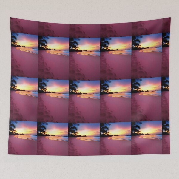 Item preview, EVENING WALK ON A BEACH IN MAURITIUS designed and sold by sailorsam1805.