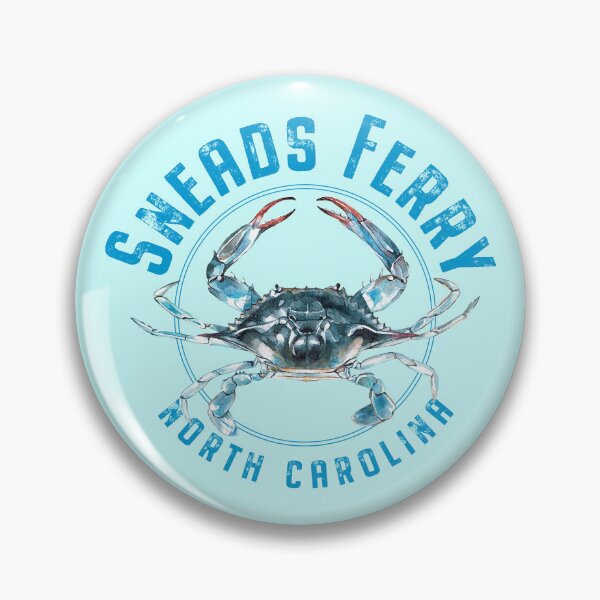 Item preview, Sneads Ferry North Carolina Blue Crab Design designed and sold by Futurebeachbum.