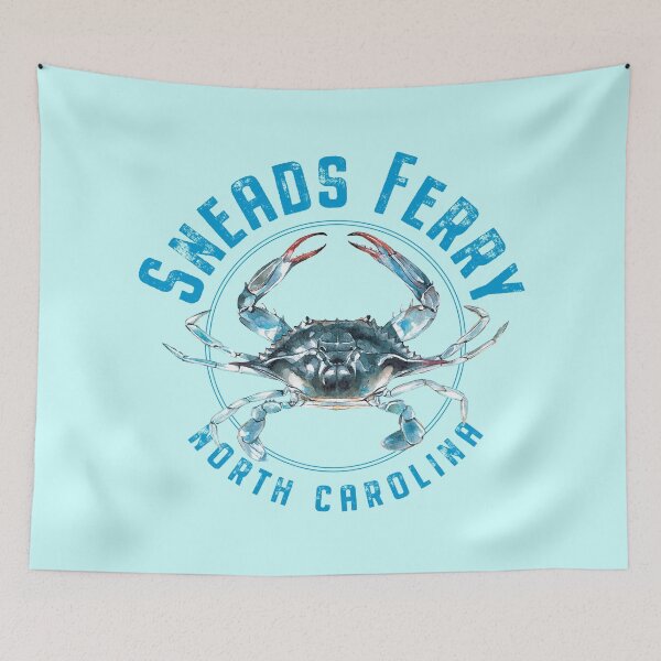 Item preview, Sneads Ferry North Carolina Blue Crab Design designed and sold by Futurebeachbum.