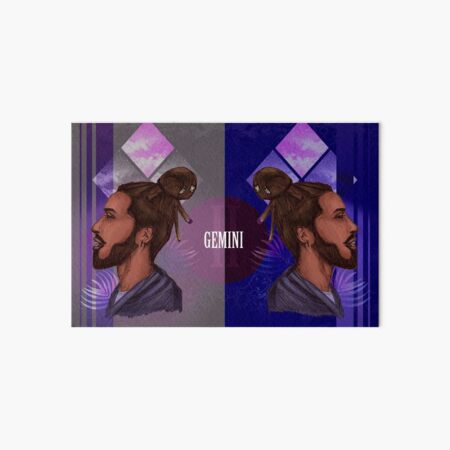 Gemini Zodiac Sign Art Board Print