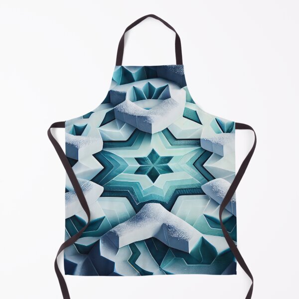 Item preview, Cartoon 3D Winter Snowflake Pattern Digital Painting designed and sold by CodeAndColors.